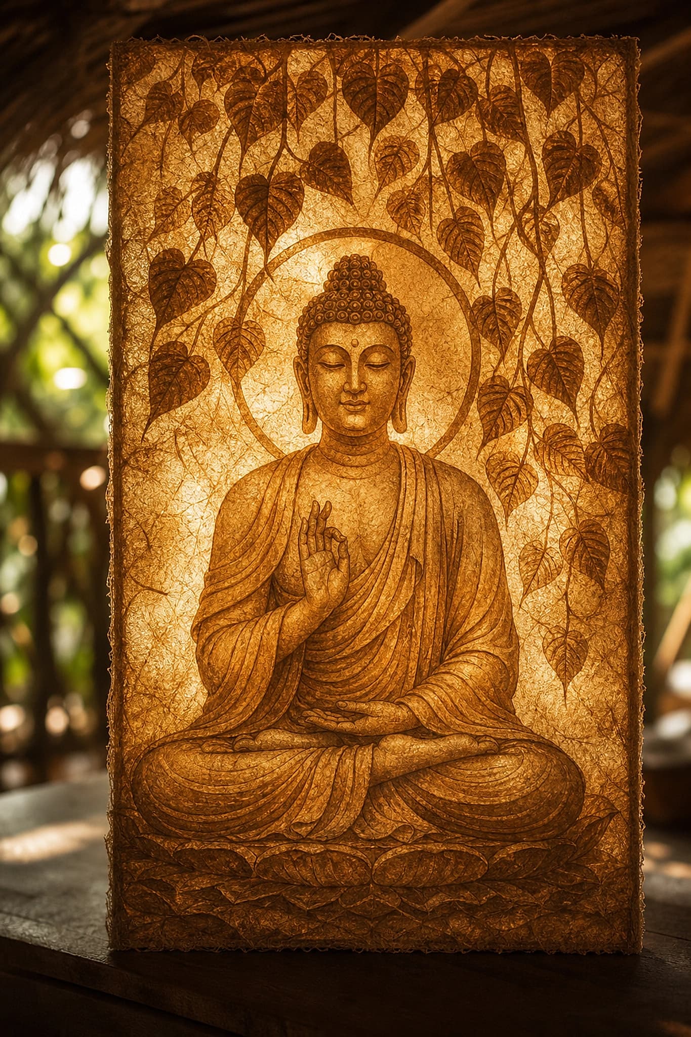 Bình an dưới tán bồ đề